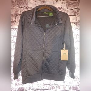 NWT Stillwater Quilted Zip Up sz L
